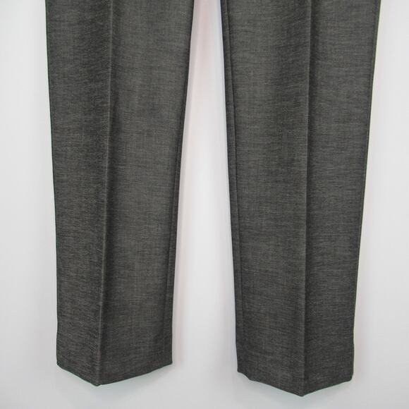 TALBOTS High Waist Straight Leg Pant Gray Trouser Dress Pants Women’s Size 4P - Picture 4 of 13